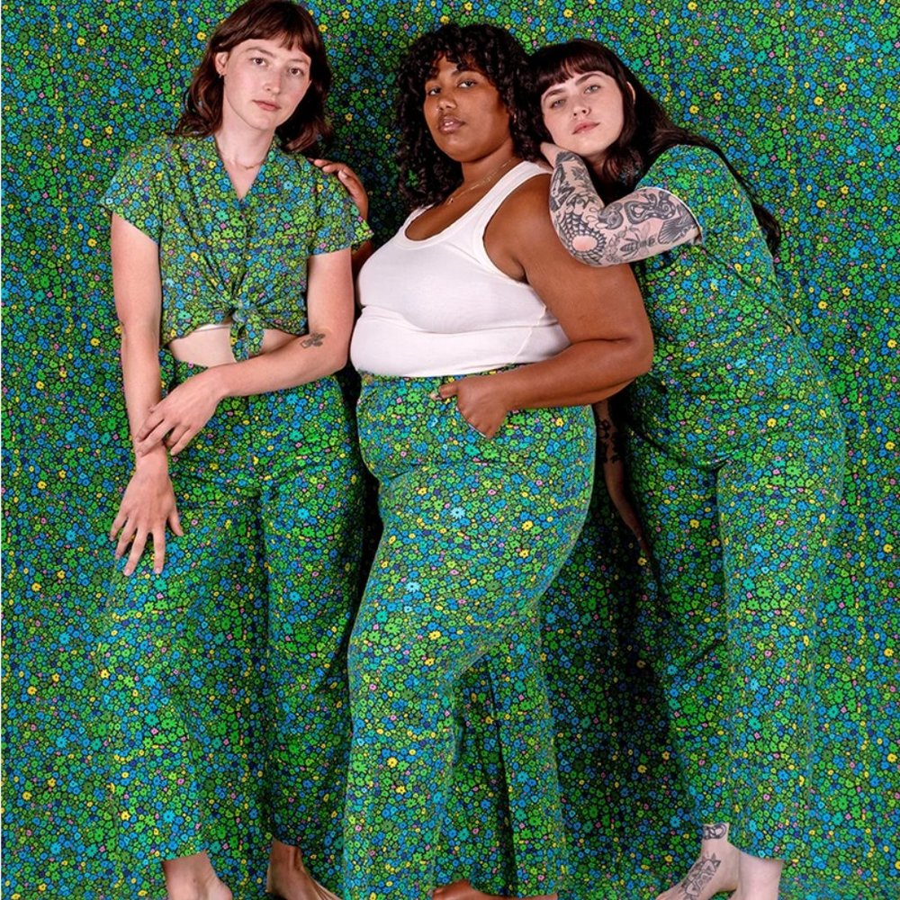 Big Bud Press MATCHING Set in Moss Blossom